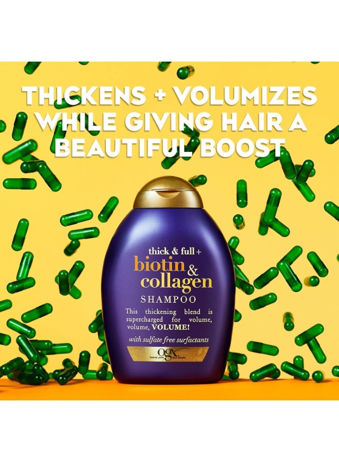 أو جي إكس شامبو الشعر السَميك والكثيف من البيوتين والكولاجين 385ملليلتر - Image 5