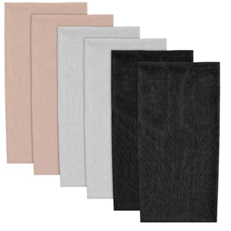 3 Pairs Tattoo Cover Up Sleeve Forearm Tattoo Cover for Men and Women Compression Sleeves for Upper Arm-Black Grey Nude - Image 1