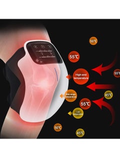 Joyelink Knee Massager with Heat and Kneading for Pain Relief Infrared Heated Vibration Physiotherapy for Arthritis Massager for Joint Swelling Stiffness Ligament Stretching and Joint Pain Relief  - Image 3
