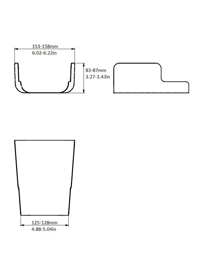 Rattleware Coffee Knock Box Espresso Splash Guard - For Home, Cafe, Restaurant, Hotel, Office, Or Commercial Establishment - Trusted By Baristas - Dishwasher Safe, Stainless Steel Espresso Knock Box Square - Image 3