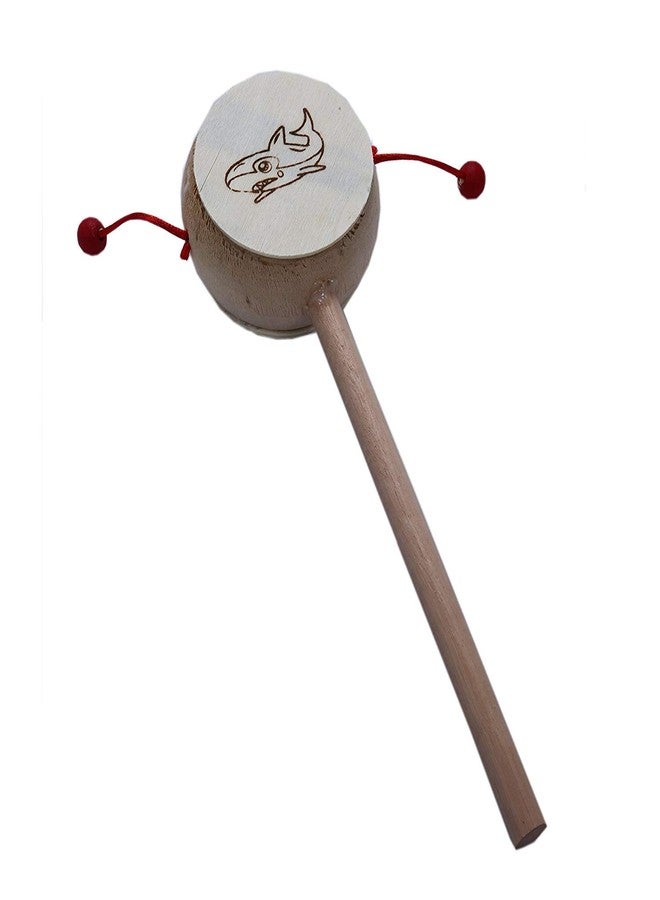 Sri Balajee Bangles Set of 2 | Beautiful Handcrafted Wooden Damru Toy - Kid's Musical Instrument - Image 1