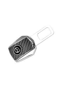 mazda Premium Quality Seat Belt Buckle Seat Belt Alarm Stopper Seat Belt Clip With MAZDA Logo 1 Pcs  - Image 2