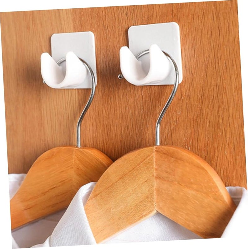 4Pcs Adhesive No Drill Curtain Rod Holders Ceiling Brackets For Shower Window Rods Easy Installation - Image 5