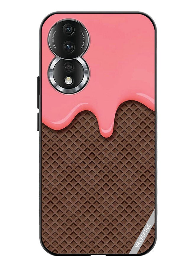 VR CREATIVE Protective Case Cover For Honor 80 Waffle Design Multicolour - Image 1