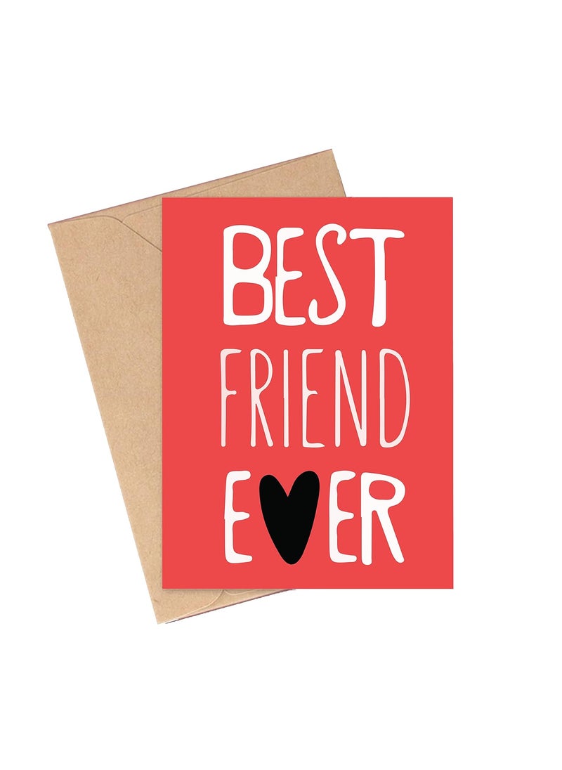 NorthLand - Northland Gifts For Friend - Best Friend Ever Friendship Day | Birthday Greeting Card for Friend - Image 1