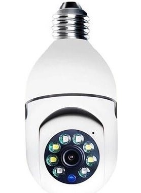 BYR Zhd Wifi 360 Panoramic Bulb Camera Night Vision Audio Smart Motion Sensor [ tek]  - Image 4