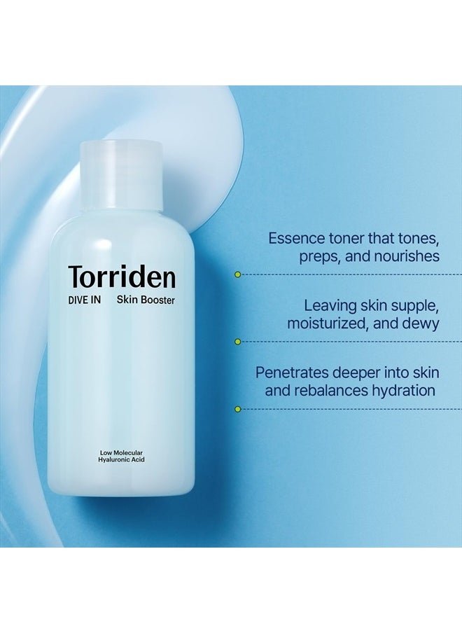 Torriden Dive-in Hyaluronic Acid Skin Hydrating Booster 6.76 fl oz | Deep Nourishing Facial Moisturizing Toner for Dry, Sensitive Skin | Hyaluronic Acid, Panthenol, Ceramide  - Image 3