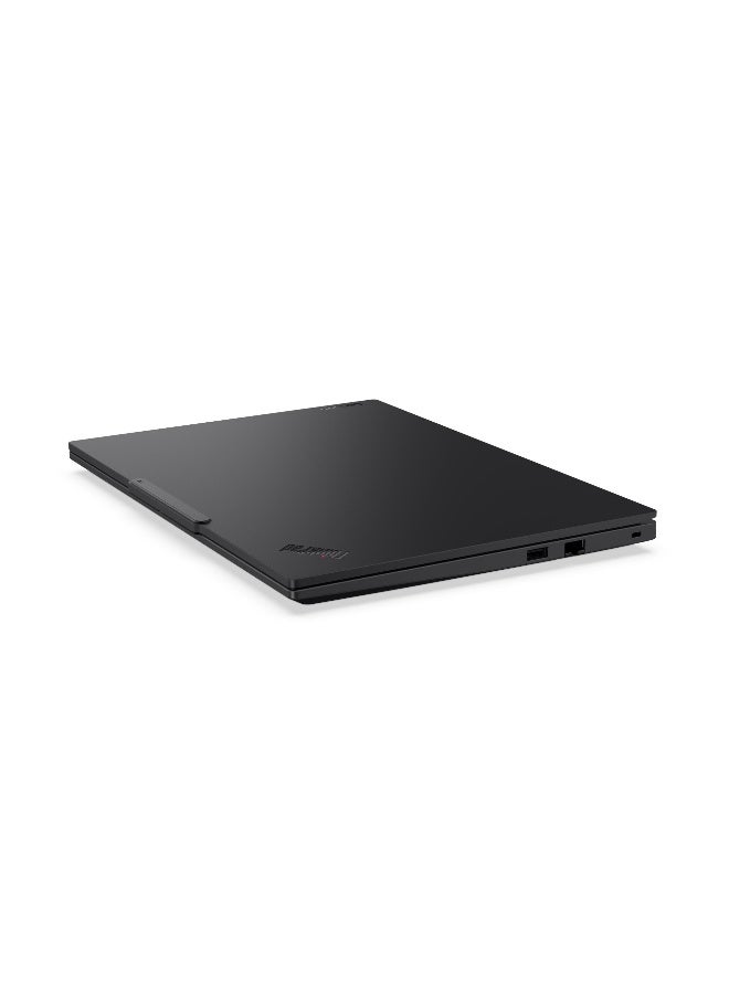 Lenovo ThinkPad E14 Gen 7 Business Laptop, 14" WUXGA Display, Intel Core Ultra 5 225U, 8GB DDR5 RAM, 512GB SSD, Intel Graphics, Backlit Keyboard, Fingerprint Reader, WiFi 6E English/Arabic Black - Image 4
