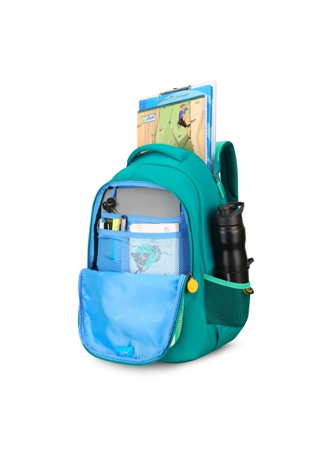 Skybags SKYBAGS TROOP 06 Unisex Green Backpack - SK BPTRPH10GRN