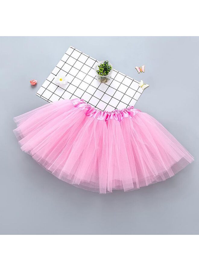 LAMAY 5 Layered Tutu Skirt for Kids Tulle Tutu Skirt , Cosplay for Girls Kids - Image 2