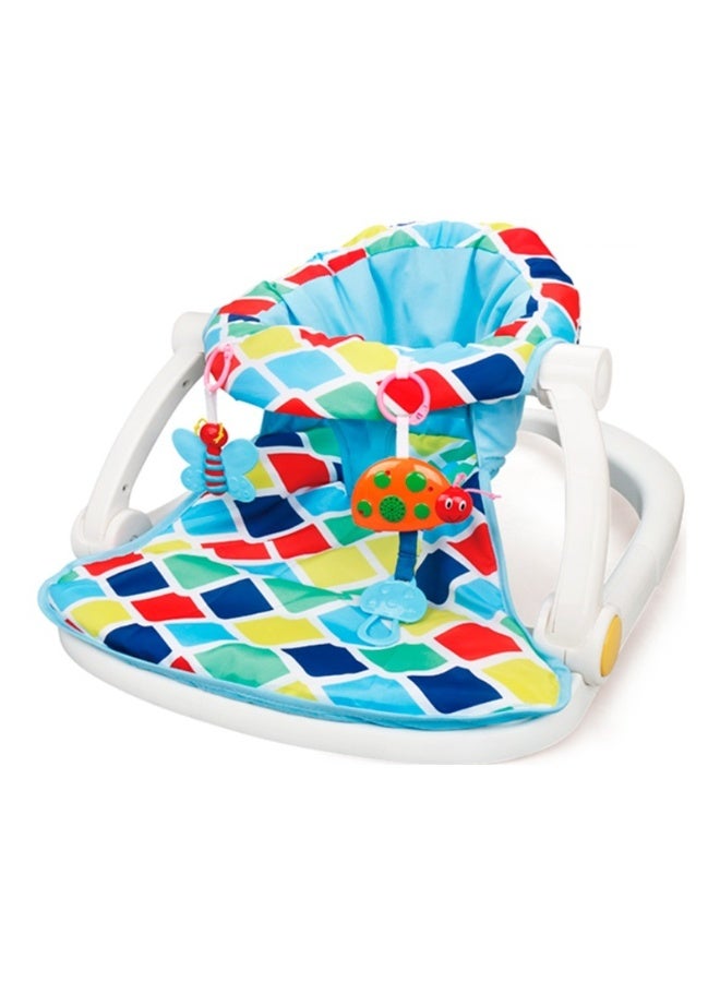 Tiibaby كرسي أرضي للأطفال Tiibaby 68177 مع جرس موسيقي - Image 1