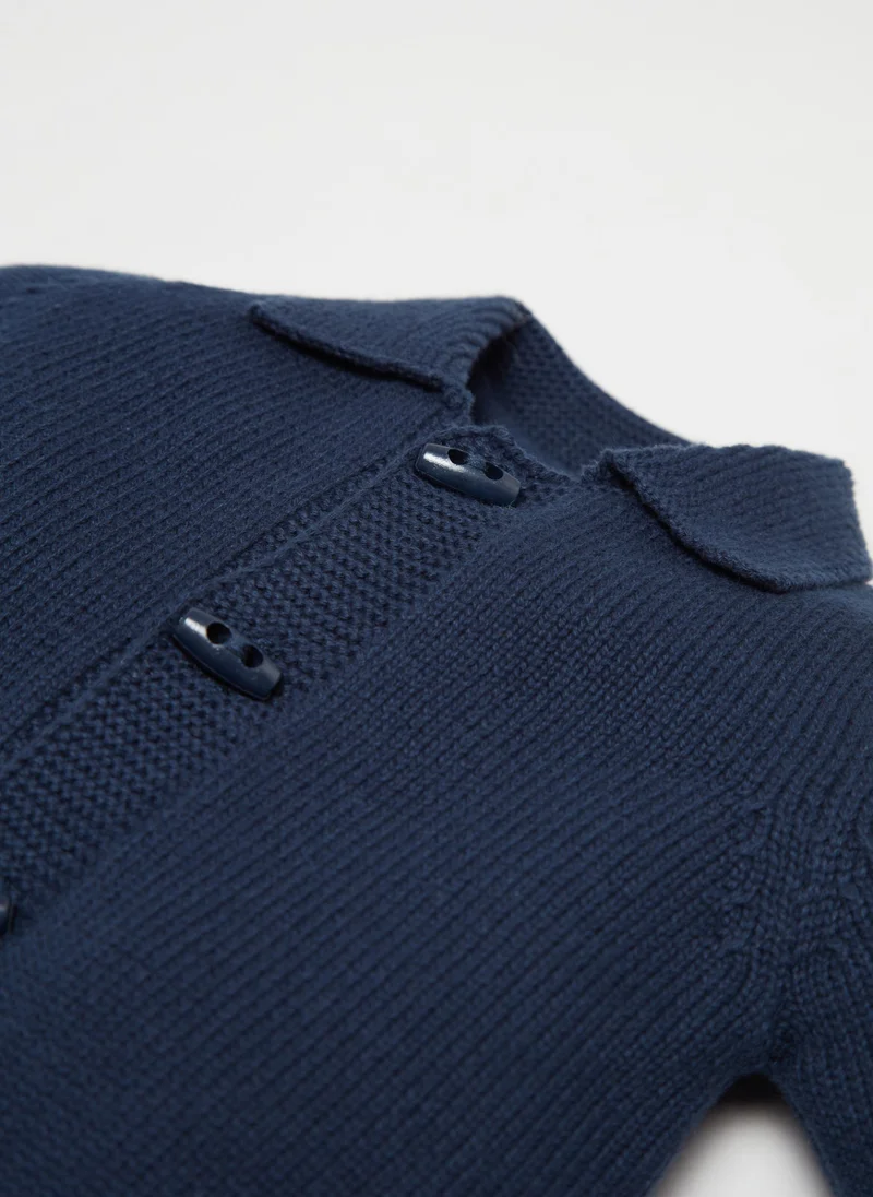 Ovs Ovs Cotton Cardigan With Toggles