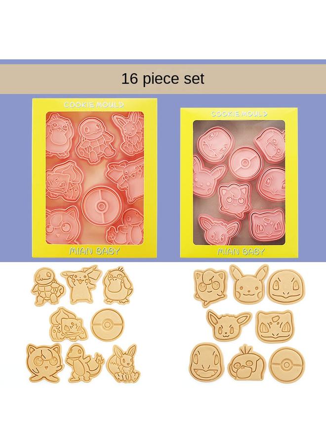 Bluejw Cartoon Biscuit Mold Household 3D Watermelon Press Cutting Mold Handmade Cookie Sugar Biscuit Bakers Full - Image 1