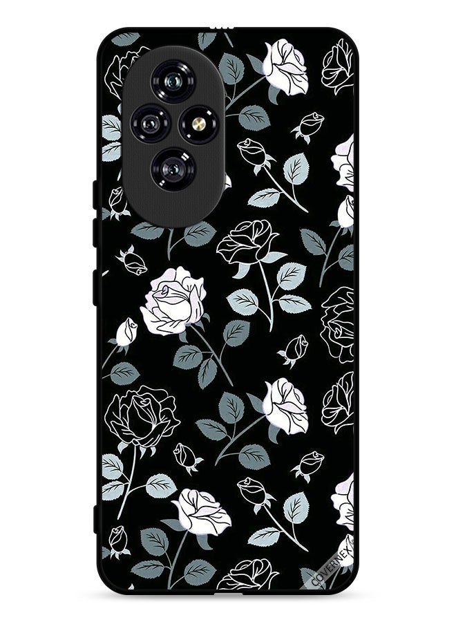Covernex Honor 200 5G Protective Case Cover Floral Pattern - Image 1
