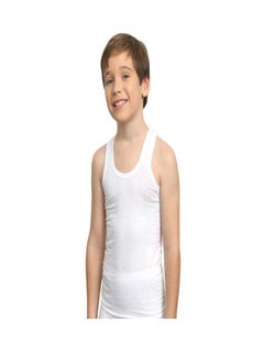 Lux Premium Boys Vest Rib 1X1 Pack Of 3