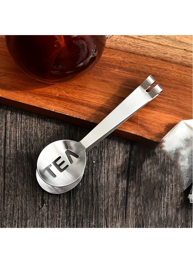 2pcs Stainless Steel Tea Bag Clips Heavy Duty for Brewing and Serving - Image 5