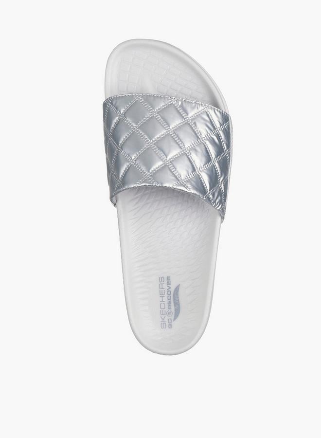 SKECHERS أحذية سلايدز هايبر للنساء مع دعم القوس - Image 2
