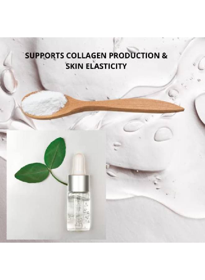 Brittanie's Thyme Pure Hyaluronic Acid Serum For Face ; Antiaging Serum For Fine Lines & Wrinkles ; Intense Plumping And Hydration ; Repairs Dry Skin & Safe For Any Skin Sensitivies - Image 5