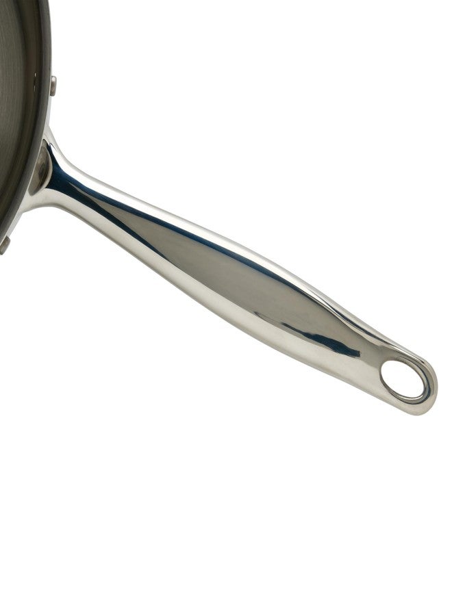 WINCO Tri-Ply Sauce Pan, Silver - Image 5