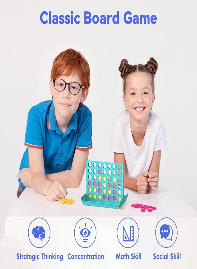 لعبة Pup Go الكلاسيكية بحجم السفر، لعبة توصيل ومطابقة 4 قطع للأطفال من عمر 3 سنوات فما فوق، لعبة صغيرة محمولة للسفر بالسيارة أو الطائرة، لعبة استراتيجية ممتعة لرحلات التخييم العائلية، 4.3 × 3.1 بوصة - Image 5