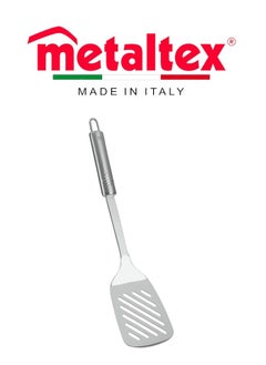 Metaltex Metaltex Imperial Slotted Turner – 34cm Stainless Steel Spatula with Ergonomic Handle, Beginner Series  - Image 2