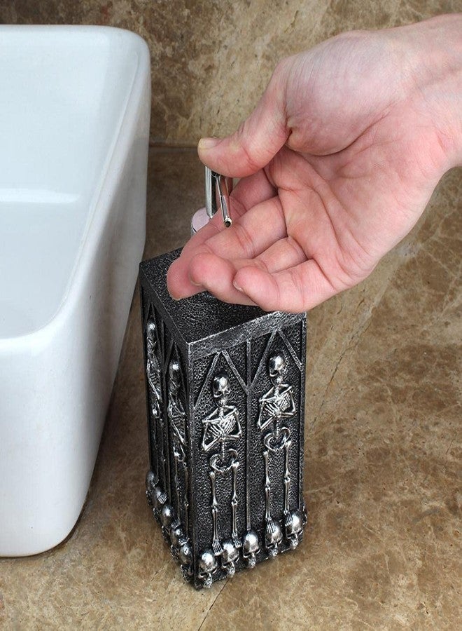 XUDREZ Soap Bottle Skull Design Refillable Hand Soap Lotion Liquid Soap Dispenser for Halloween Kitchen Bathroom Home Decoration - Image 4
