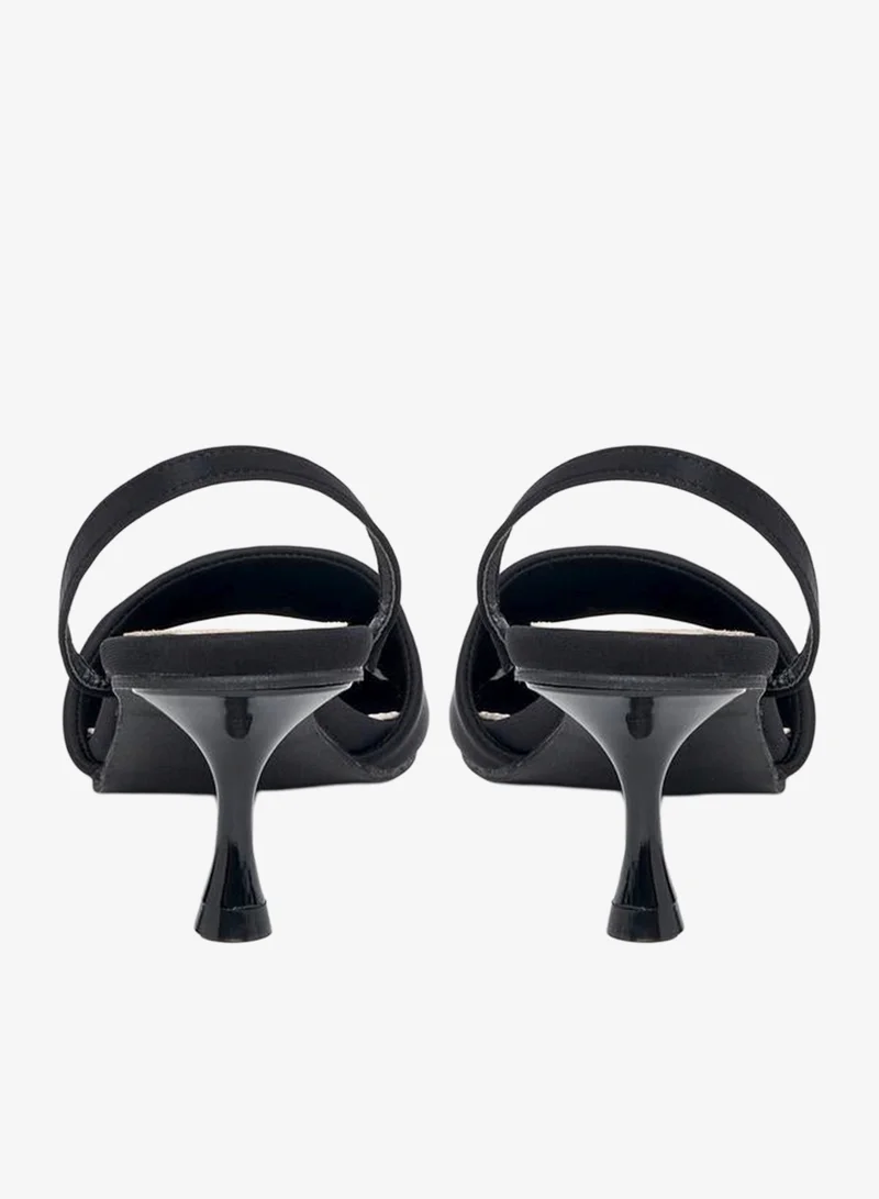 Styli  Pointed Toe Ankle Tie Kitten Heel Pumps for Women | Best Price UAE