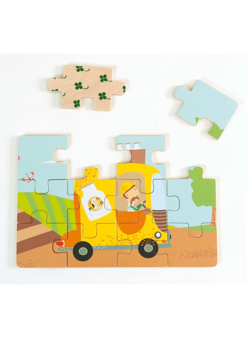 ألعاب أندرو 4 Puzzles Diorama Transport
