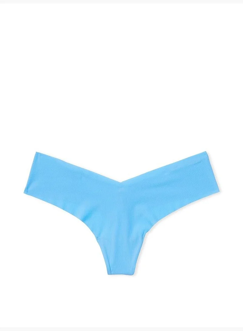PINK No-Show High-Leg Thong Panty