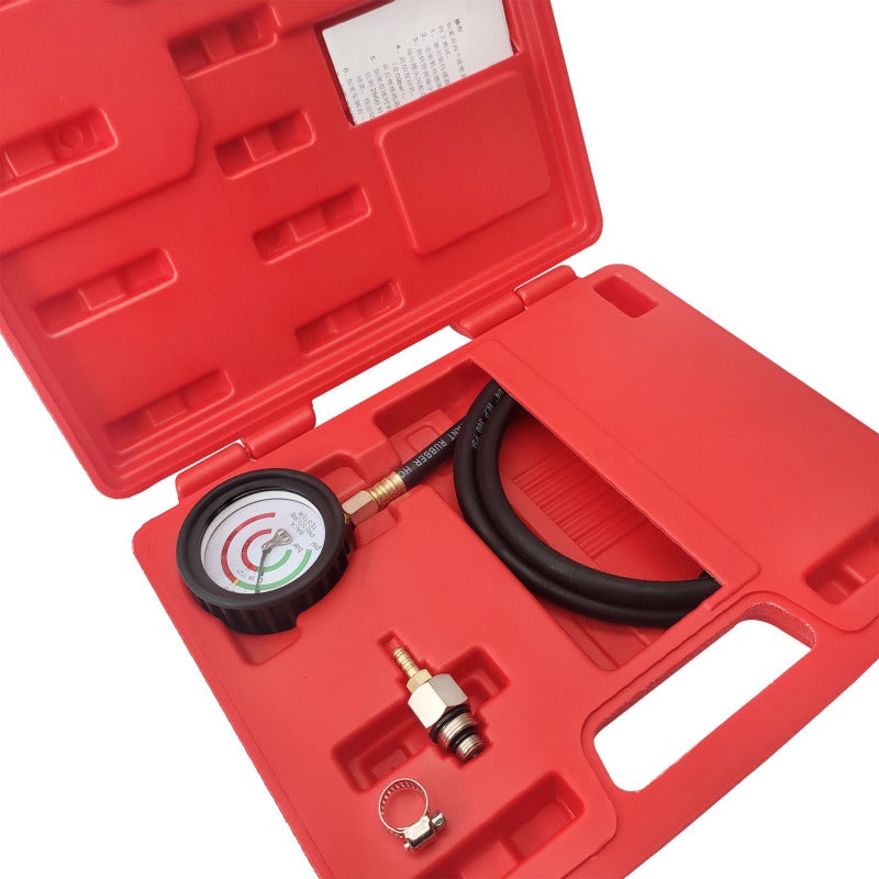 Exhaust Tester: 6in Rubber Hose, PSA & Bar Pressure Display - Driver Seat Testing Pressure Gauge With Storage Case for Automotive Mechanics - Image 2