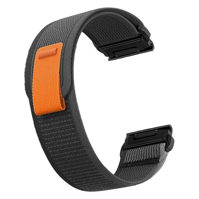 KWSLIN 26mm Nylon Quick Fit Watch Band Compatible with Garmin Fenix 8 7X Pro 6X 5X Tactix 7 Pro, Comfortable Breathable Replacement Strap - Image 2