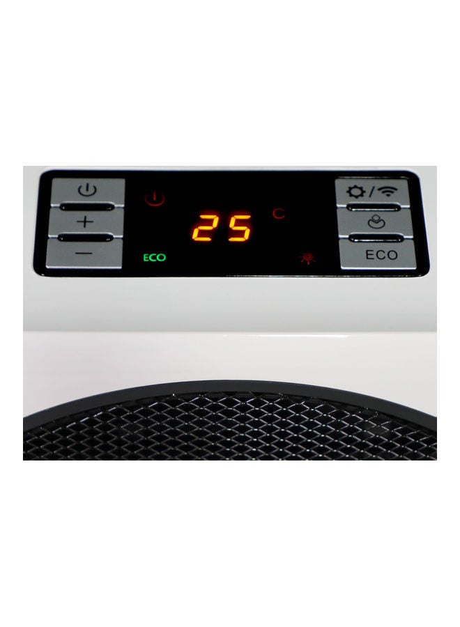 Crownline PTC Heater with Wi-Fi App Temperature 5°C-35°C 220-240V 50 Hz with Remote control 2500 W HT-271 White - Image 2