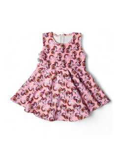 BabyShoora Girls set dress + undershirt + belt  - Image 2