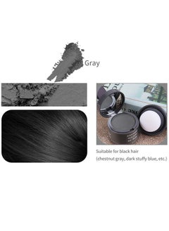 MAYCHEER Hairline Powder, Hair Root Dye, Instantly Hair Color Shadow Cover Gray Hair Root, Hair Touch-Up, Thin Hair Powder (Grey)  - Image 2