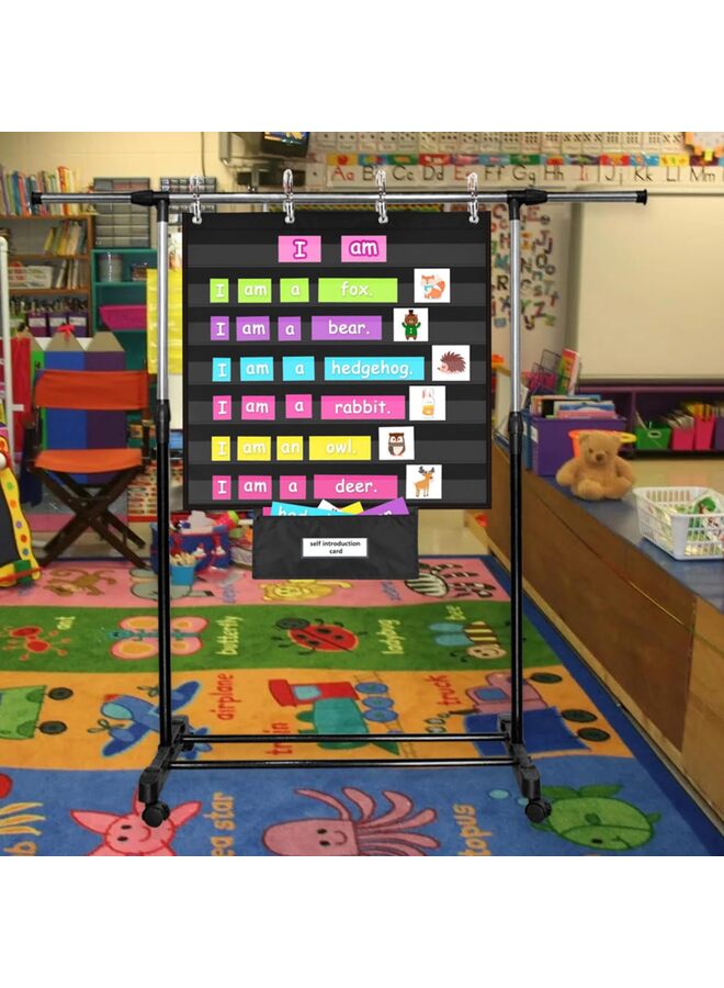 مخطط جيب قياسي لمستلزمات التدريس في الفصول الدراسية أو التعليم المنزلي (مخطط جيب) (اللون: أسود) - Image 5