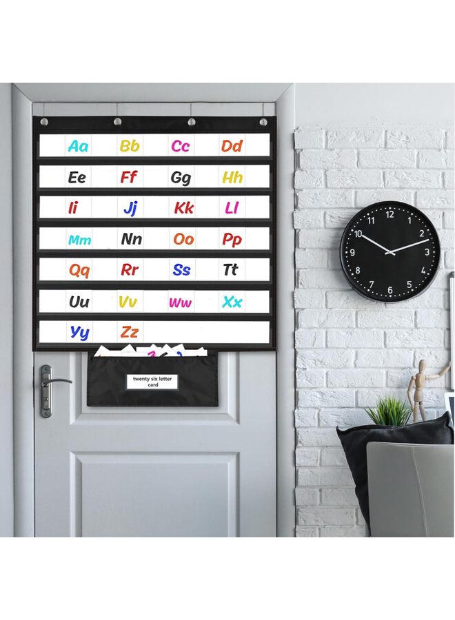 مخطط جيب قياسي لمستلزمات التدريس في الفصول الدراسية أو التعليم المنزلي (مخطط جيب) (اللون: أسود) - Image 3