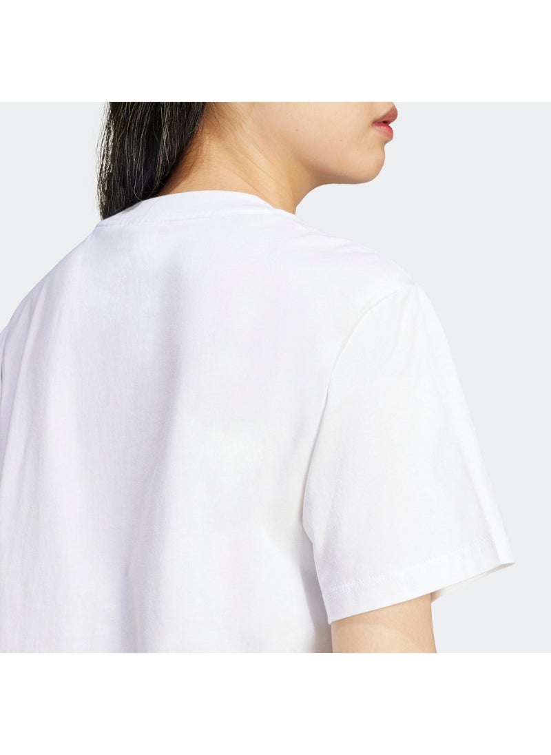 Adidas Essential Small Logo T-Shirt - Image 4