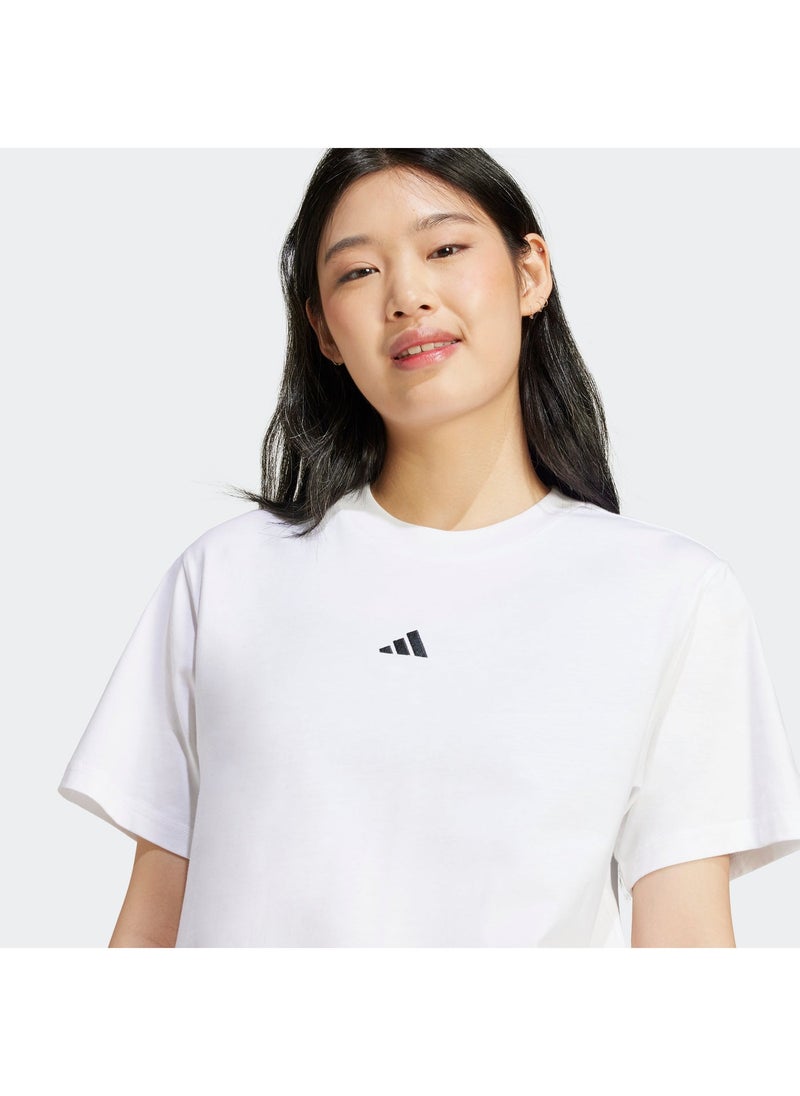 Adidas Essential Small Logo T-Shirt - Image 3