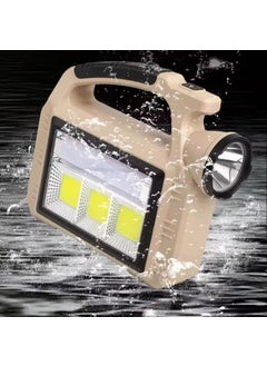 LEVGRY LEVGRY Solar Working Light Rechargeable Multifunctional LED Camping Lantern Portable Outdoor USBSolar Charging Bluetooth Speaker Emergency Flashlight for Repairing Hiking Fishing  - Image 1