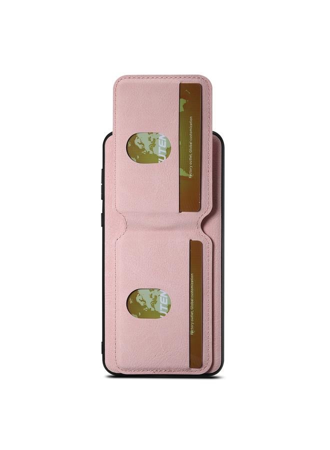 Suteni Case For Huawei Mate 60 Pro+ H02 Litchi Leather Card Wallet Stand Back Phone Case - Image 3