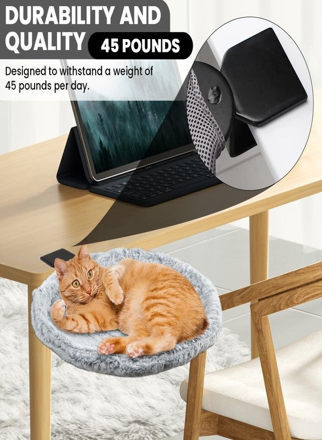 Yonderfume Cat Desk Bed with Replacement Cover, Cat Hammock Desks Cats Nest Furniture, Removable Washable Cats Sleeping Bed for Office Desks and Game Table, Supports Up to 45 lbs - Image 5