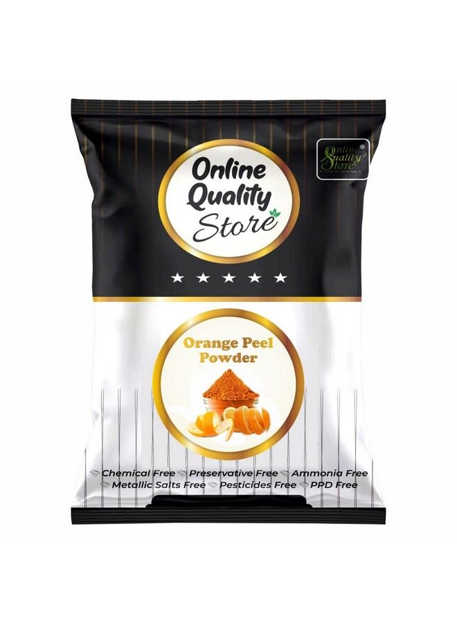Online Quality Store Lemon Peel Powder Mulethi Powder Orange Peel Powder ;Yashimadhu ; Liquorice ; Glycyrrhiza Glabra ;Santra Chilka Powder ;Orange Peel Powder For Skin;Vitamin C Orange Peel Powder ;Facepack300G - Image 5