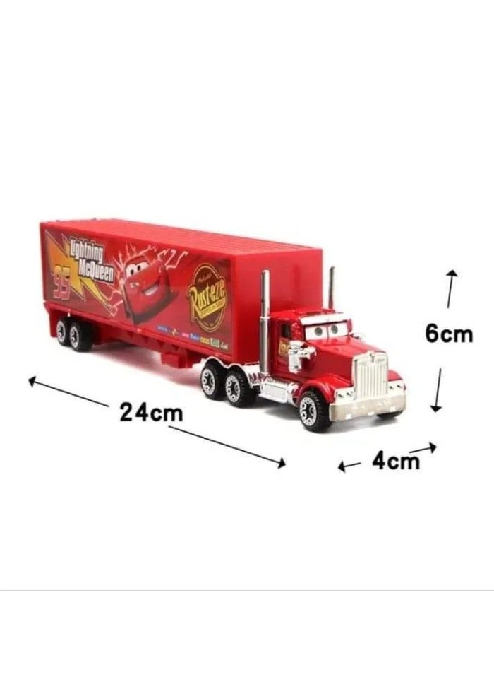 Cars TRUCK WITH 6 CARS TOY SET - Image 3