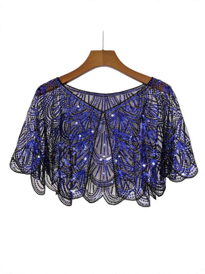 Dropshipping Women'S Sequin Beaded Summer Lace Short Vest Dress Europe And America - Image 5
