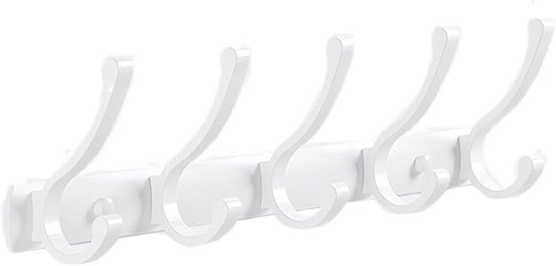 Heavy Duty Metal Wall Coat Hook Rack For Coats Hats Towels Robes Color A - Image 1