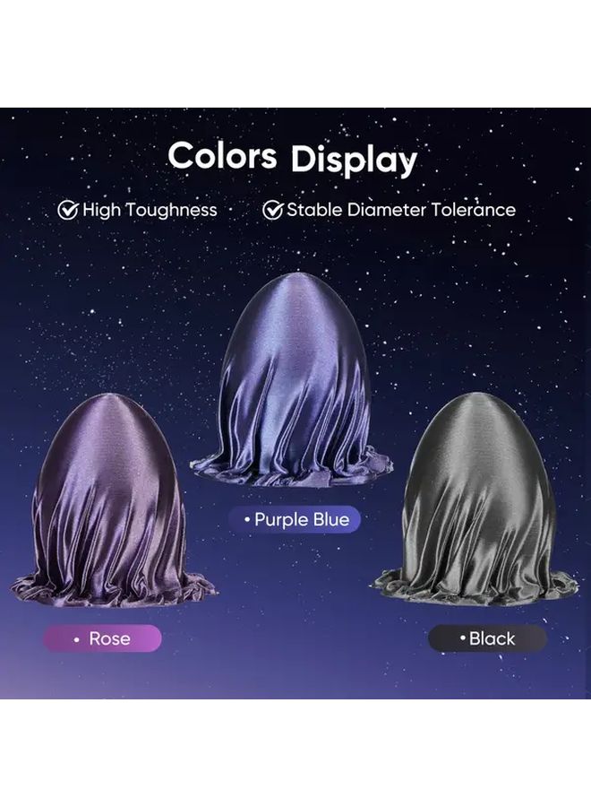 `ERYONE Tri Color Burnt PLA 1.75mm Filament 2.2LB Easy Adhesion for 3D Printing` - Image 2