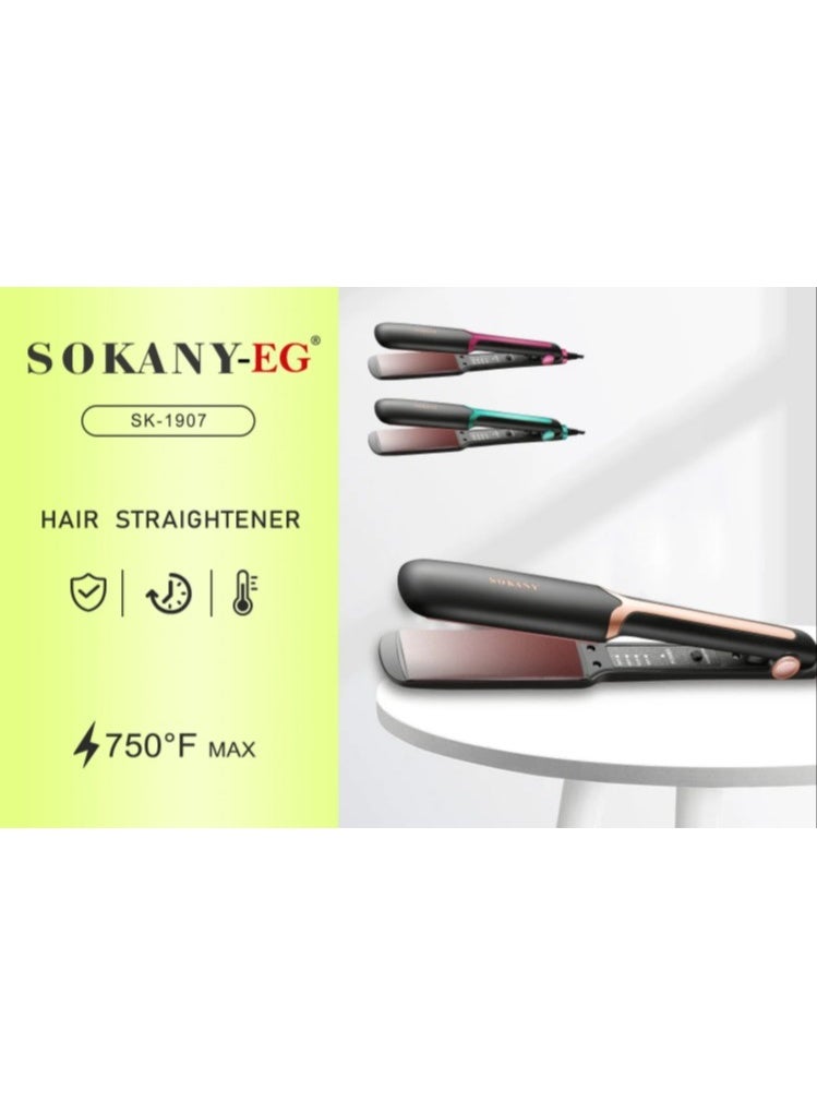 Sokany professional hair straightener sk-1907 - Image 2