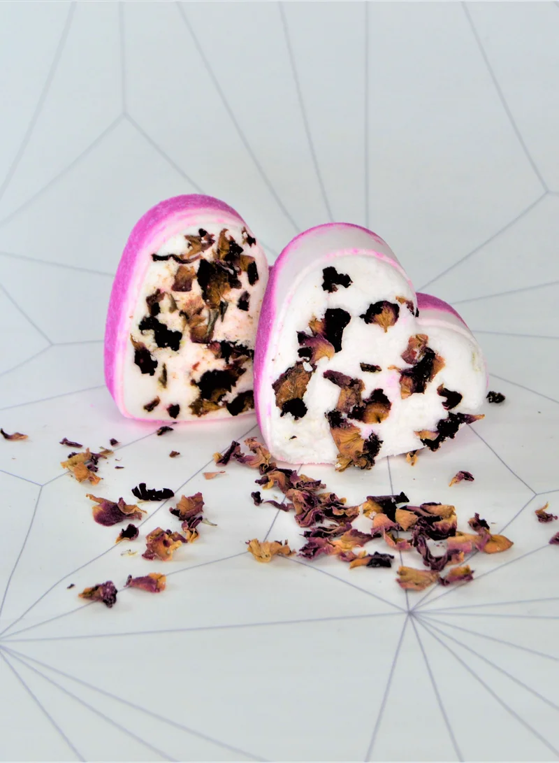 The Skin Concept  The Skin Concept Handmade Valentines Heart of Roses Bath Bomb for Women | Best Price UAE