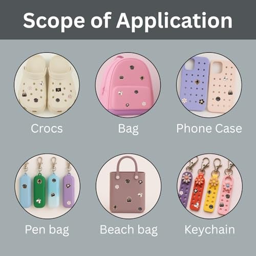 HIRTI 20 Pcs Charms for Women and Girl | Charms for Shoe, Clog, Bag, Phone Case, Pen Bag, Beach Bag, Keychain, Bracelet and Wristband - Image 4