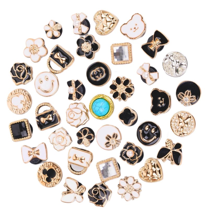 HIRTI 20 Pcs Charms for Women and Girl | Charms for Shoe, Clog, Bag, Phone Case, Pen Bag, Beach Bag, Keychain, Bracelet and Wristband - Image 1